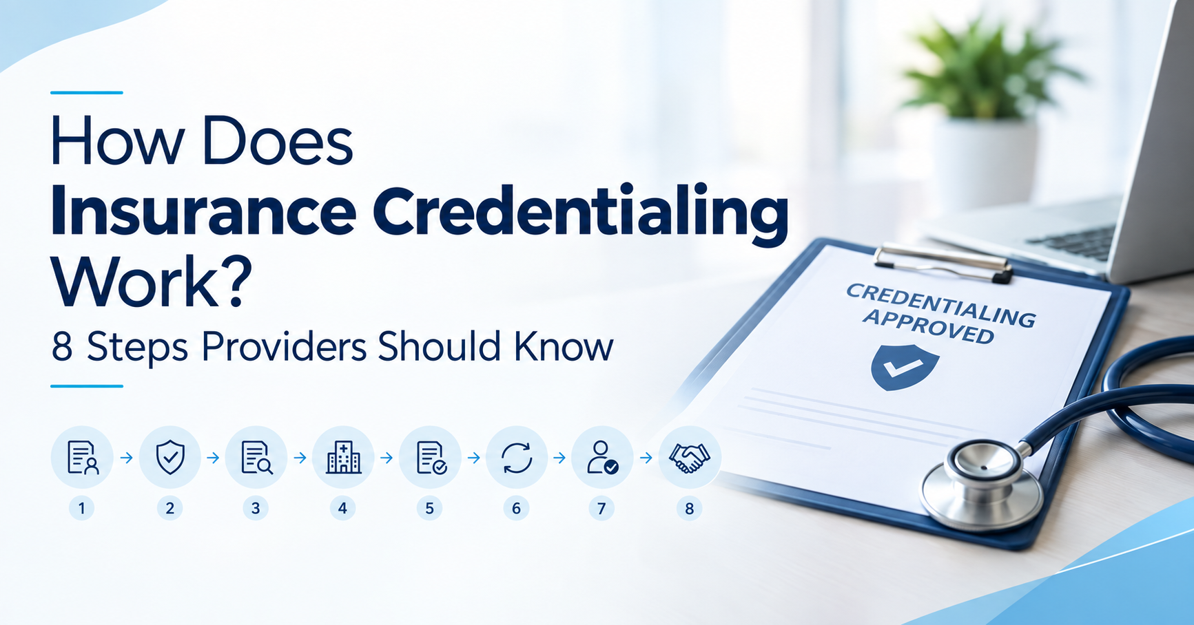 How Does Insurance Credentialing Work? 8 Steps Providers Should Know
