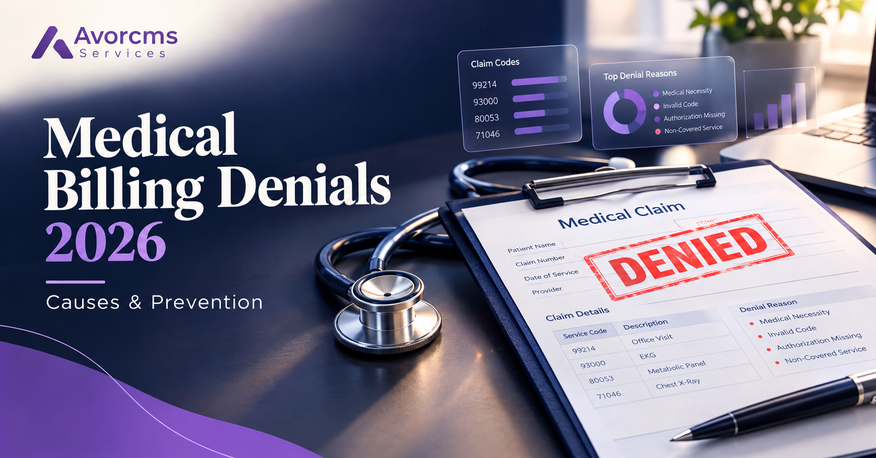 Top Medical Billing Denials in 2026: Common Causes and How to Prevent Them
