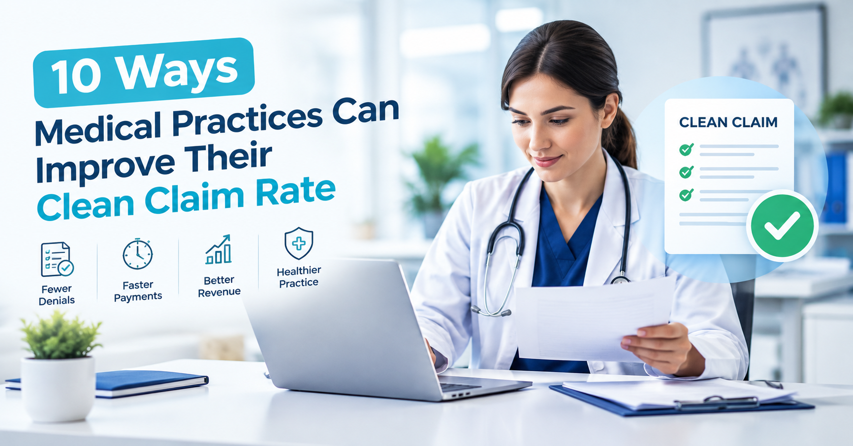 10 Ways Medical Practices Can Improve Their Clean Claim Rate